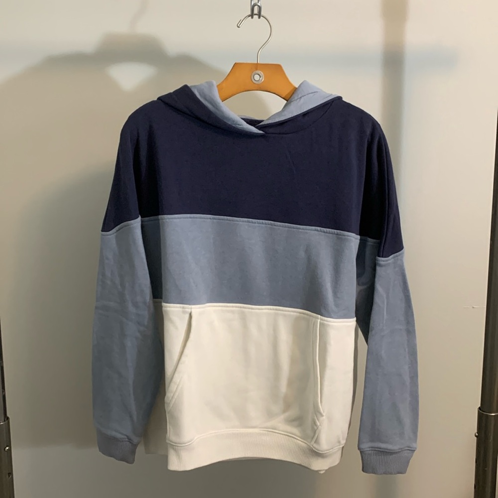 American Eagle Colorblock Pullover Hoodie